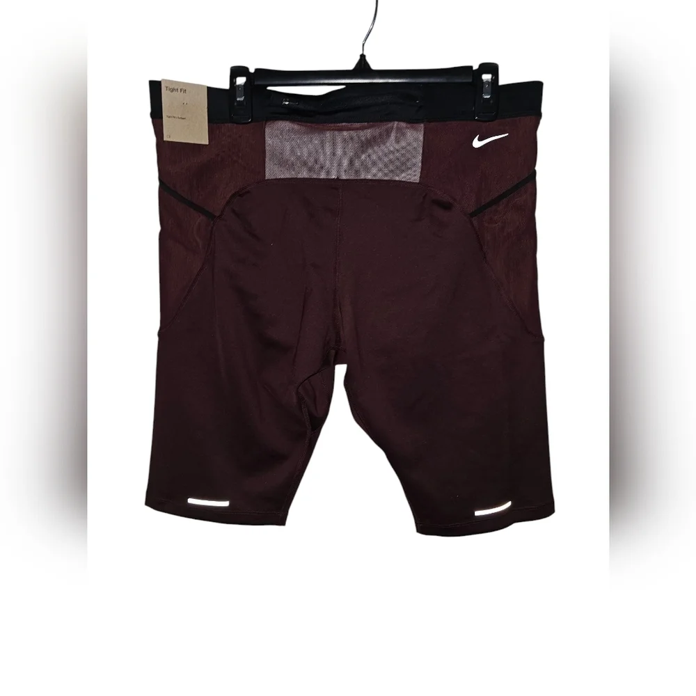 Nike Men’s Trail Lava Loops 1/2 Running Tights Burgundy DV9307-652 Sz 2XL NWT